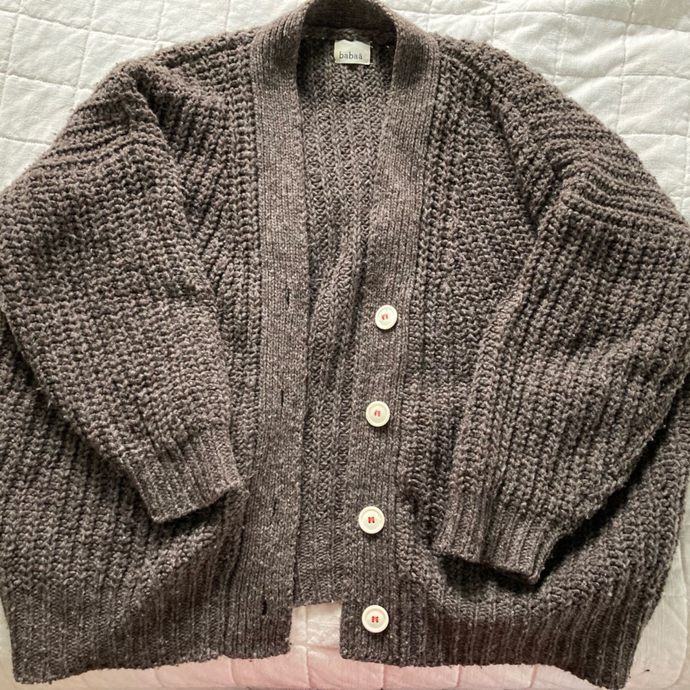 Babaa cardigan no19 oak